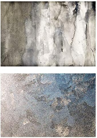 AOSTO 2-in 1 Rustic Wall Background Photo Backdrop Waterproof Paper for Food, Jewelry, Cosmetics, Small Products Shoots 33"x22"(83x55cm) -FUSDP-91