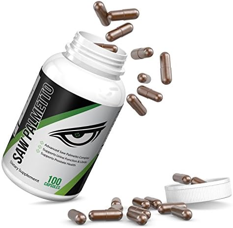 SAW PALMETTO - Prostate Health Supplement - Extract &amp; Berry Powder Complex To Help Healthy Urination &amp; Flow - Supports The Fight Against Hair Loss - 500mg Capsules - Over 3 Month Supply