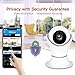 HD 1080P Wireless IP Camera, WiFi Home Security Surveillance IP Camera with 3D Navigation Panorama for Elder/Pet/Office/Baby Monitor, Nanny Cam with PTZ Two Way Audio Motion Detection Night Vision
