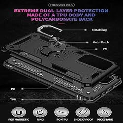 DuoLide for Xiaomi Redmi 9A Case with Tempered