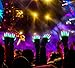 POPCHOSE LED Light Up Gloves Finger Light Gloves 3 Colors 6 Modes LED Gloves for Christmas Xmas Halloween Costume Dance Dubstep Birthday Party
