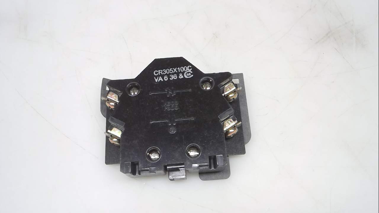 GE CR305X100C Basic Auxiliary Contact Kit 600 Volt AC 250 Volt DC 10 Amp 1 NO-1 NC