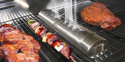 Smokerin Flameless BBQ Grill Smoker Set