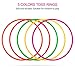Unomor Inflatable Witch Hat Ring Toss Game Halloween Games for Kids（Air Pump Included）