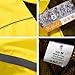 WOLFBIKE Cycling Jacket Jersey Long Sleeve Wind Coat, Color: Yellow, Size: XXXL