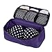 BAGSMART Travel Gear Luggage Packing Cube Lingerie Travel Case Bra Underwear Bag, Purple