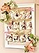 JeVenis Boho First Birthday Decoration Miss Onederful 1st Birthday Decoration Girl 12 Months Photo Banner Boho First Birthday Party Supplies One Groovy Baby Party Supplies