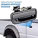 FAERSI Outside Exterior Door Handle Front Left Driver & Right Passenger Side with Key Hole Replacements for 1995 1996 1997 1998 1999 2000 2001 2002 2003 2004 Tacoma Replace# 6922035020, 6921035020