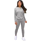 Nimsruc Two Piece Outfits For Women Lounge Casual