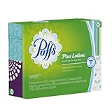 Puffs Plus Lotion Facial Tissues; 336 Count, Cube Boxes (56 Tissues Per Box) Packaging May Vary