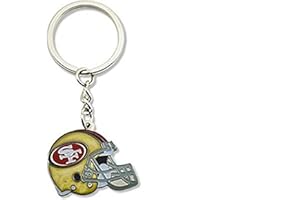 aminco NFL unisex-adult Nfl Helmet Keychain