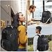 Travel Backpacks for Men, Extra Large TSA Friendly Business Anti Theft Durable Laptop Backpack Fits 17 inch Laptops with USB Charging Port, Water Resistant College School Computer Bookbag 50L, Black