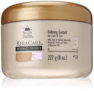 Avlon Keracare Natural Textures Defining Custard, 8 Ounce (880976384249)