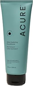 Acure Ultra Hydrating Conditioner - for Damaged, Fine, Dry, Hair - 8 fl oz | Deep Moisture Conditioner for Women & Men w/ Dry