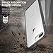 Ringke Fusion Designed for Both iPhone 8 Plus Case (2016), iPhone 7 Plus Case (2017) Clean Bumper Case - Clear