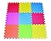 POCO DIVO 9-tile Multi-color Exercise Mat Solid Foam EVA Playmat Kids Safety Play Floor