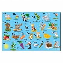 Spanish Alphabet Floor Puzzle
