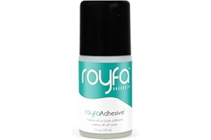ROYFA Roll On Body Adhesive, Body Glue for Dancers - Skin Glue - Liquid Fashion Tape - Body Glue for Skin - Butt Glue - Sock Glue - Wig Adhesive 1 Pack