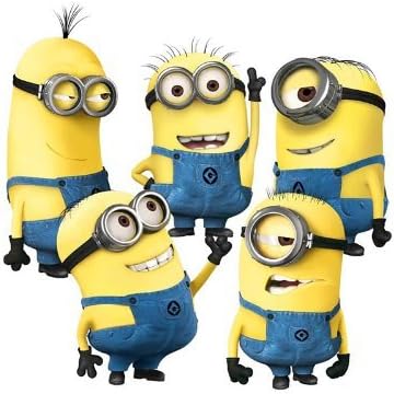 Sumlake 3D Cartoon Despicable Me Minions Wall Art Stickers Decal Decoration