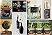 kedudes Chalkboard Paint kit - Quality Chalkboard Paint Black, with Three Foam Brushes, Wood Handles, 3 Sizes. - Create usable Chalkboard Surfaces on Furniture, Doors, Drawers and More!
