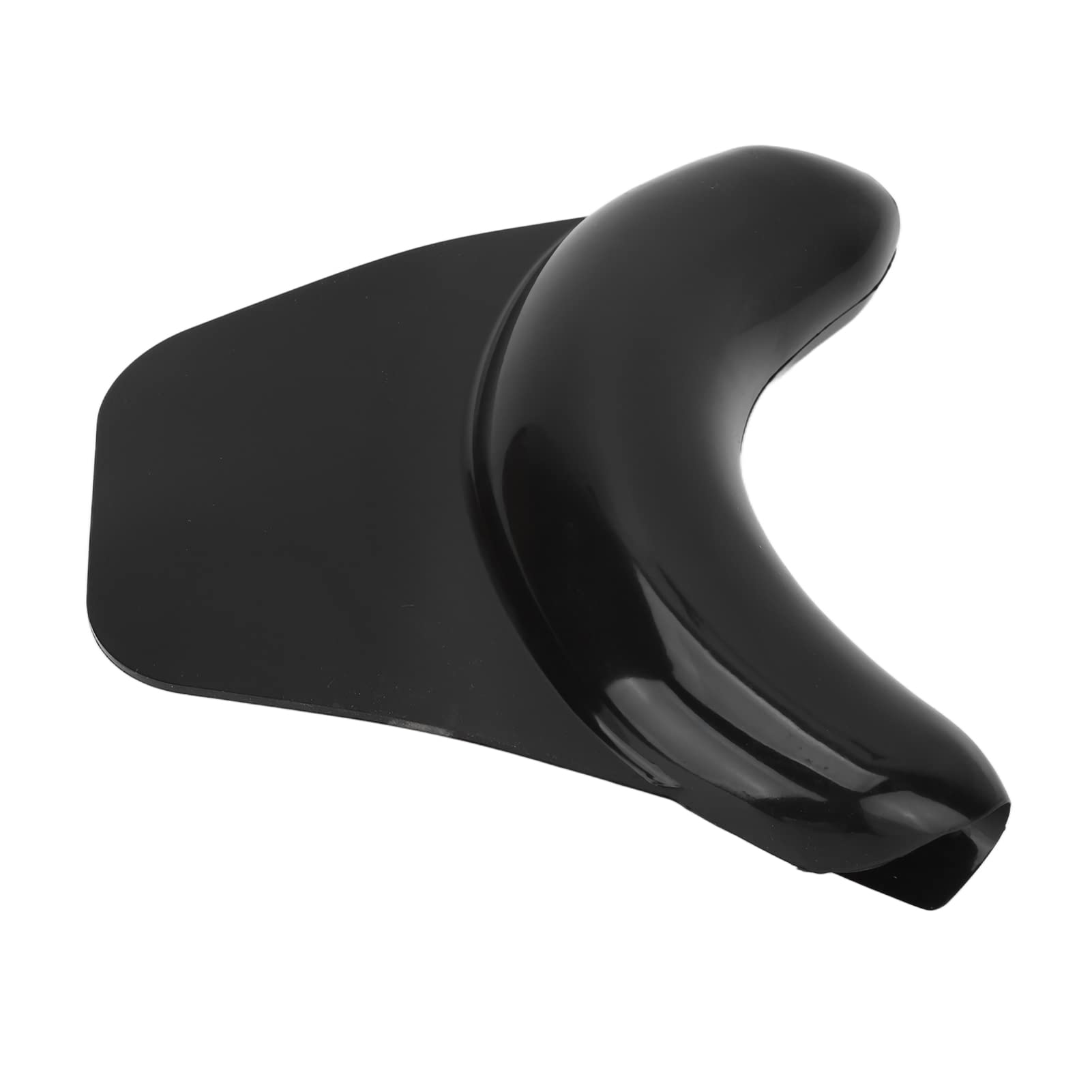 Sonew Black Silicone Shampoo Bowl Neck Rest, Salon Spa Neck Rest Pillow for Home Salon Hair Wash Sink Basin Accessories