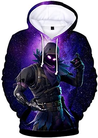 Unisex 3D Printed Hoodies Pullover Sweatshirts