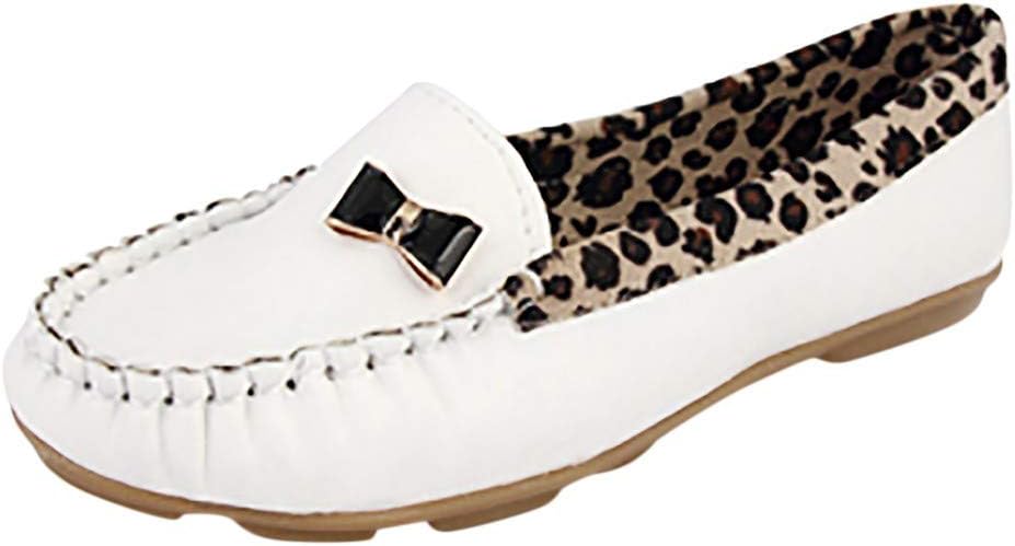 leopard driving shoes