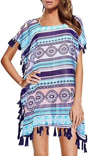 MIGOHI Women Beach Cover Up Dress Bikini Swimsuit Summer Stylish Beach Short