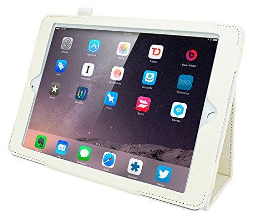 Trenro White Flip Case for iPad 6