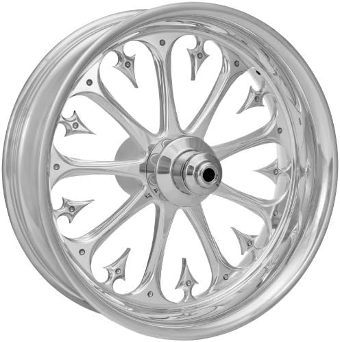 Xtreme Machine Stiletto Single Disc Front Wheel - 21x3.5 - Chrome , Color: Chrome, Position: Front, Rim Size: 21 1223-7106R-XSLAJ-CH