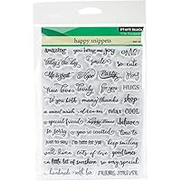 Penny Black Happy Snippets Clear Unmounted Rubber Stamp Set (30-358)