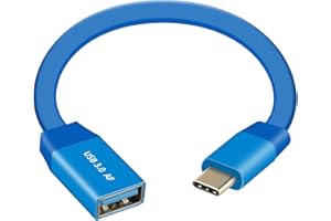 YANBORONSN 10Gbps USB C to USB 3.0 OTG Adapter Cable,USB C 3.1 Male to USB Female OTG Adapter Cable for Data Transfer and Cha