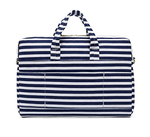 image for Canvaslove Breton Top Pattern 15 inch Waterproof Laptop Shoulder Messe