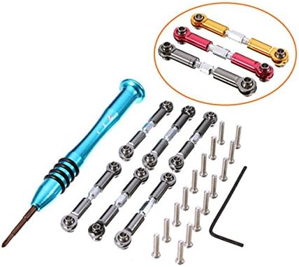 New WLtoys Upgrade Metal Adjustable Rods A959-B A979-B A959 A969 A979 K929 RC Car Parts By KTOY