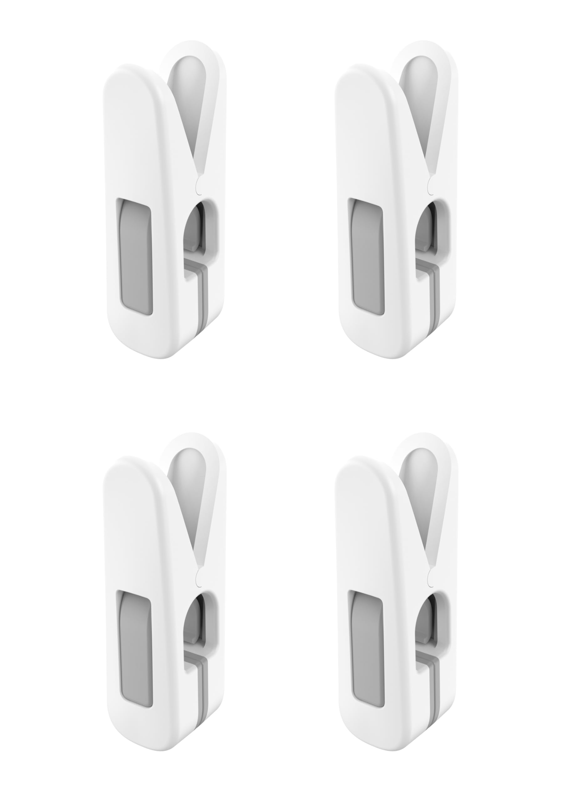 Tescoma 4 x White Hanger Clips