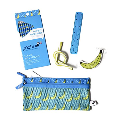 Yoobi going bananas - school writting supply bundle of …