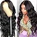 Miss Flower Lace Front Human Hair Wigs for Black Women 13x6 9A Body Wave Lace Front Wigs Human Hair Pre Plucked With Baby Hair 14inch