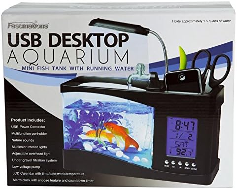 mini usb desktop aquarium