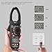 Multimeter, Tacklife CM04 9.8 Inches Length Auto-Ranging 6000 Counts Clamp Meter, 1000A AC Current, AC/DC Volt, Ohm, Hz, LowZ, NCV VFD, Continuity, Duty Cycle, Capacitance Professional Tester