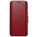 OTTERBOX Strada Series Leather Wallet Case for Samsung Galaxy S7 Edge - Frustration FRĒe Packaging - Ruby Romance (Flame RED/Flame Leather)