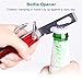 Mcupper Multitool Portable Emergency Escape Axe Hammer,16-in-1 Multi-function Alloy Steel Hammer-axe with Plier, Knife, Can Opener, Screwdriver & More