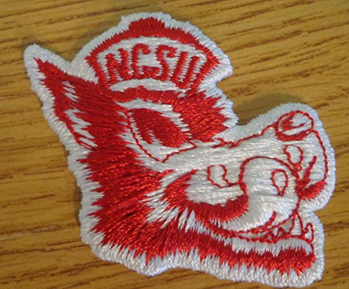 NCSU North Carolina State University NCAA COLLEGE WolfPack MASCOT Embroidered PATCH