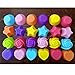 Wisdompark 24 Pack Silicone Cupcake Liners, Nonstick/Heat Resistant/Reusable Silicone Muffin Baking Cups Silicone Jelly Molds