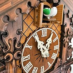 CENGNIAN Vintage Quartz Cuckoo Clocks for