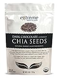 Extreme Health USA Superfruits, Organic, Chia Seeds, Dark Chocolate Covered, 6 Ounce