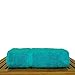 Chakir Turkish Linens Premium Cotton Absorbent Turkish Towels (Bath Towel - Set of 4, Aqua Blue)