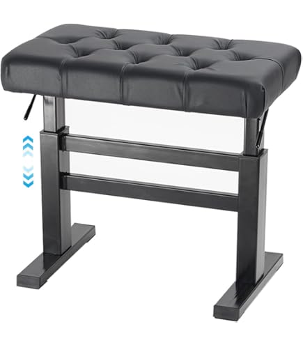 Amazon.com: KORG PC-770 Height-Adjustable Piano Bench - Black