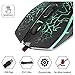 Gaming Mouse MARVO 7 Color LED Backlit Laptop Mouse 2400 DPI 6 Button USB Wired Computer PC Mouse Gamer Mouse with LED Backlight USB Mice Fit for PC/Laptops/Computer, Ergonomic Designthumb 4