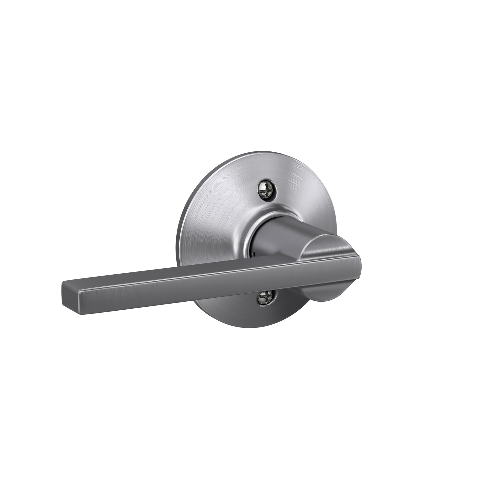 SCHLAGE F170LAT626 Latitude Lever One Sided Non-Turning Dummy Door Handle, Satin Chrome