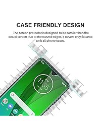 MP-MALL - Protector de pantalla para Motorola Moto G7   Moto G7 Plus (3 unidades)